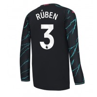 Manchester City Ruben Dias #3 Tredje Tröja 2023-24 Långa ärmar